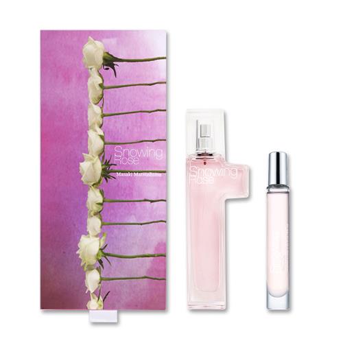 Masaki PARIS 松島正樹 冰晶薔薇女性淡香精(精緻收藏禮盒)-淡香精80ml+滾珠筆10ml