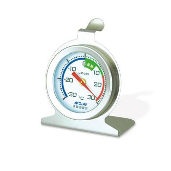 【Dr.AV 聖岡科技】不鏽鋼冰箱專用溫度計(GM-30S 冰箱溫度計 溫度計)