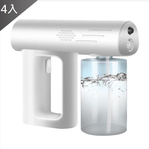 QIDINA 加加大500ml無線藍光輕巧型細緻霧化噴霧器X4