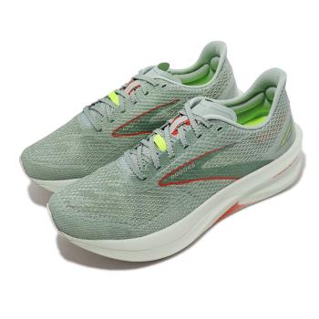 Brooks 競速跑鞋 Hyperion Elite 3 男鞋 綠 橘 透氣 輕量 碳板鞋 緩震 路跑 1000421D492 [ACS 跨運動]