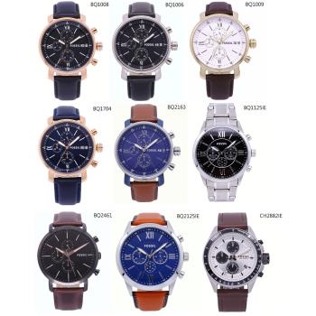 FOSSIL 美國最受歡迎頂尖運動時尚三眼腕錶