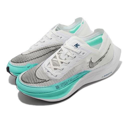 Nike 慢跑鞋ZoomX Vaporfly Next% 2 運動女鞋氣墊輕量避震路跑球鞋白