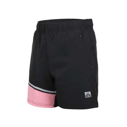 FIRESTAR 女四面彈性訓練短褲-三分褲 平織 反光 慢跑 路跑 運動