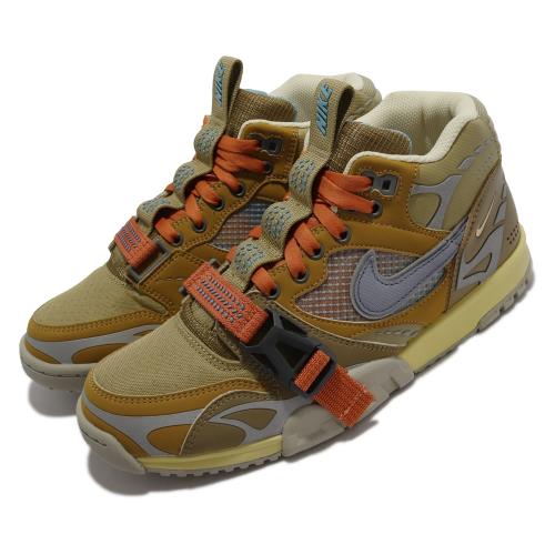 Nike 休閒鞋 Air Trainer 1 SP 男鞋 沙色 解構 反光 鞋面鞋扣 咖啡 橘 DH7338-300 [ACS 跨運動]