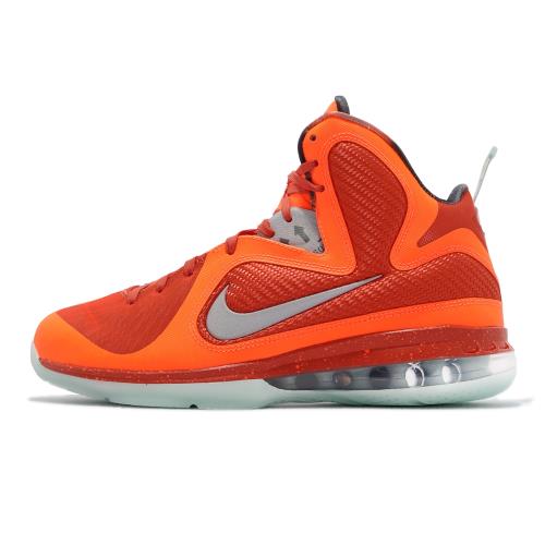 Nike 籃球鞋Lebron IX 9代Big Bang 男鞋明星賽籃球鞋LBJ 復刻橘銀