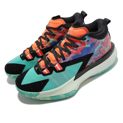Nike 籃球鞋 Jordan Zion 1 PF 喬丹 男鞋 Zion Hyper Jade 綠 黑 DA3129-800 [ACS 跨運動]