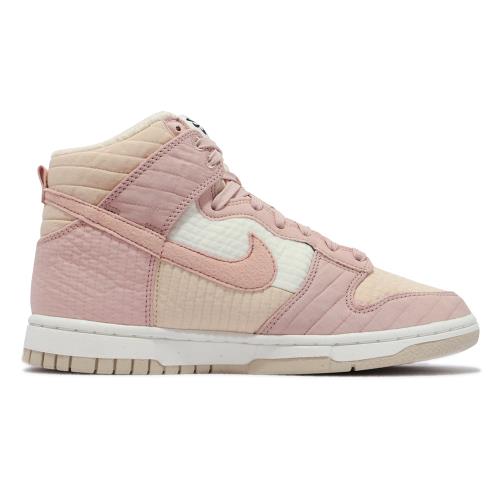 Nike Dunk High LX Next Nature 粉紅白拼接女鞋休閒鞋DN9909-200 [ACS