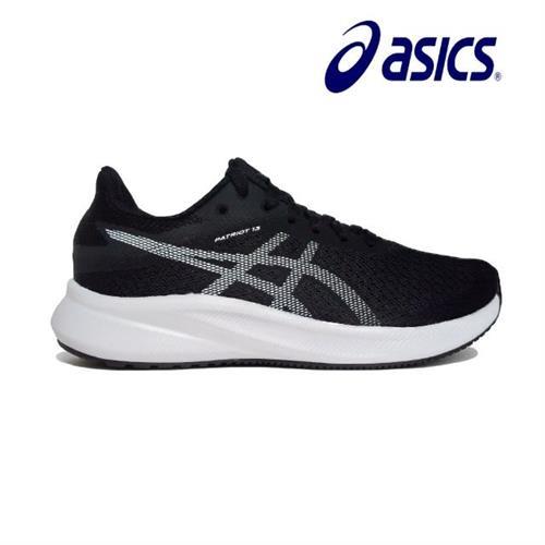 asics 亞瑟士 PATRIOT 13 D 女慢跑鞋 黑色 輕量 透氣網布 舒適 日常休閒 短里程(1012B382-001)