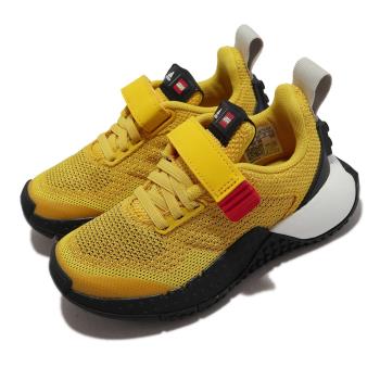 Adidas 慢跑鞋 LEGO Sport Pro EL K 童鞋 中童 黃 樂高 LEGO 小朋友 運動鞋 GW3014 [ACS 跨運動]