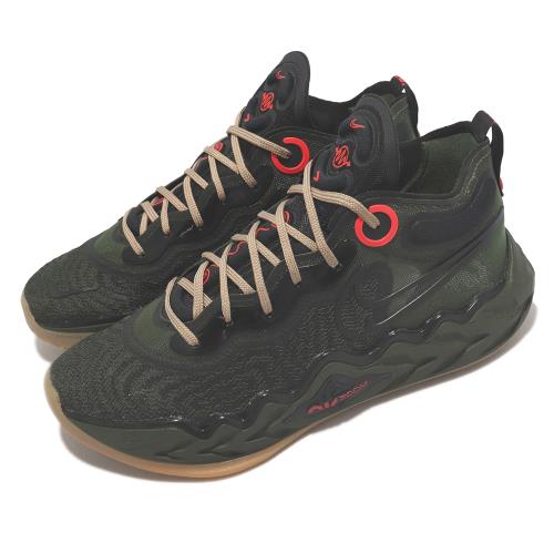 Nike 籃球鞋 Air Zoom G.T. Run EP 軍綠 卡其 男鞋 輕量 氣墊 抓地 DA7920-300 [ACS 跨運動]