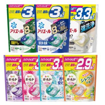 日本P&G 4D碳酸機能洗衣球39入/36入/33入X4 (多款任選)