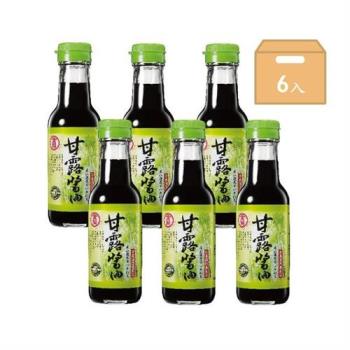 【金蘭食品】甘露醬油295ml x6入/箱