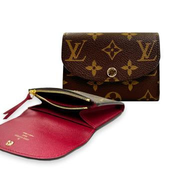 Louis Vuitton Rosalie Coin Purse M81455 Black 