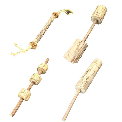 自然鮮-貓用木天蓼造型玩具(木天蓼熱狗/肉串/啞鈴/虫嬰果潔牙骨)