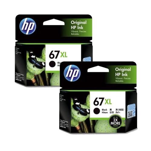 HP NO.67XL (3YM57AA) 黑色2入 高容量 原廠墨水匣 適用HP 6020 / 6420 / DJ 1212 / 2332