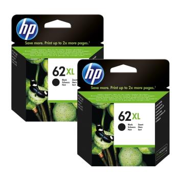 HP 原廠 C2P05AA (62XL) 黑色2入 高印量 墨水匣 適用HP OJ 200/250/5740/envy 5540/5640/7640