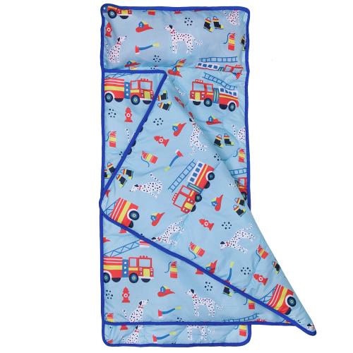 美國 Wildkin 每日幼教睡袋 600512 消防英雄 安親班/兒童睡袋/午睡墊 (3-7歲)