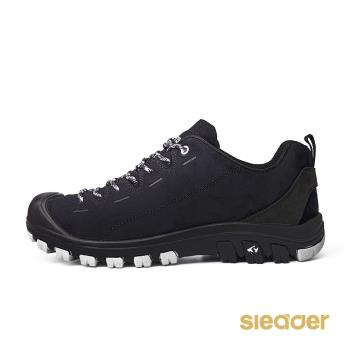 【sleader】防滑耐磨登山戶外休閒女鞋-S2042(黑)
