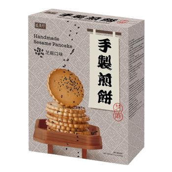 【盛香珍】手製煎餅-芝麻210g/盒