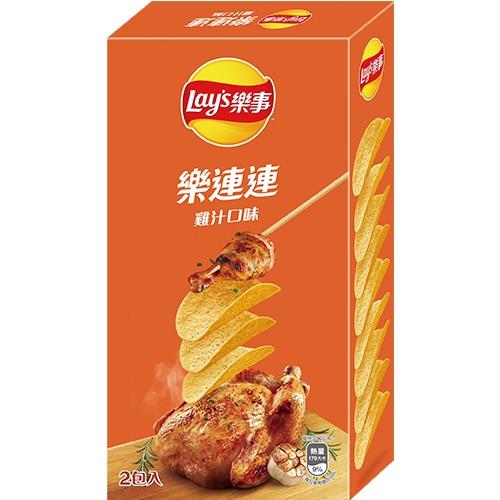樂事樂連連雞汁味洋芋片經濟包166G【愛買】