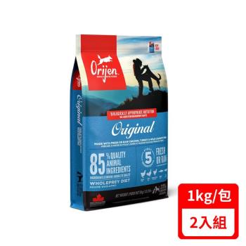 加拿大Orijen歐睿健-鮮雞成犬 無榖配方(全齡無榖鮮肉犬糧)1Kg X2包組(下標數量2+贈神仙磚)