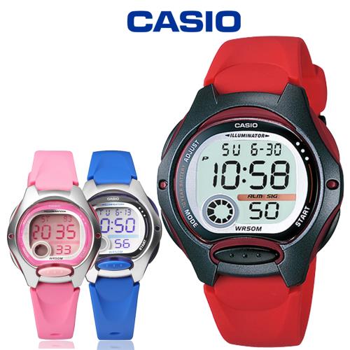CASIO 卡西歐 LW-200 小巧時尚亮色系輕鬆配戴防水電子錶*2色