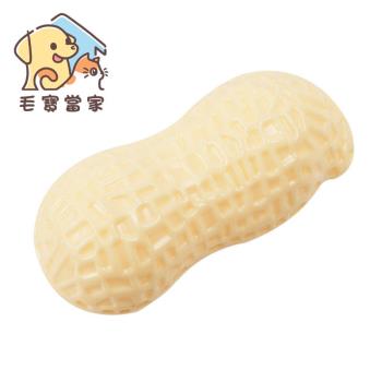(毛寶當家)花生造型啾啾玩具*2入 寵物玩具 磨牙玩具 解悶互動 模擬造型