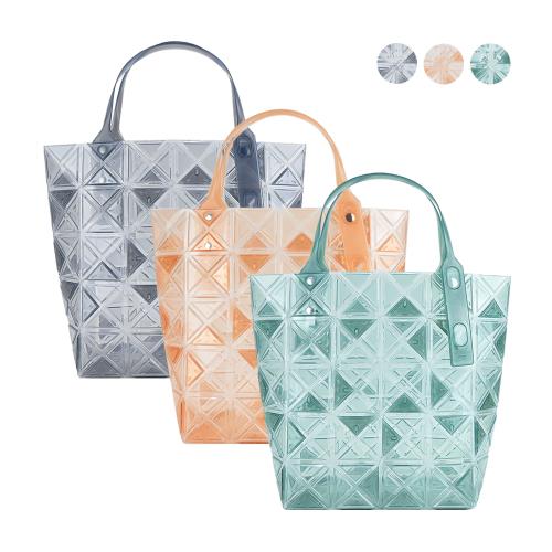 ISSEY MIYAKE 三宅一生BAOBAO DAZZLE 5x6透明手提袋-任選|三宅一生BAO