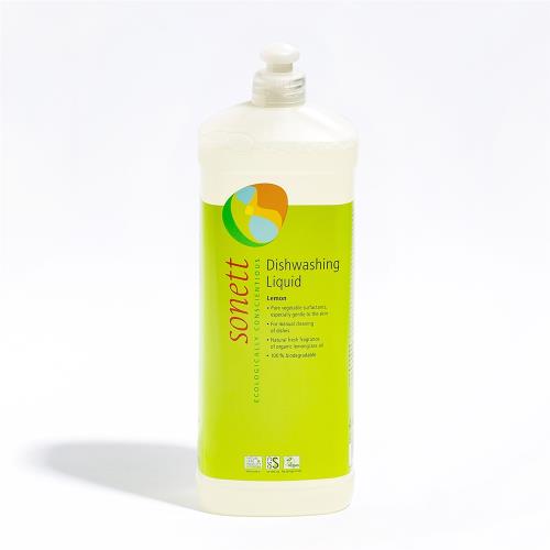 德國sonett 律動檸檬環保洗碗精x4瓶(1L/瓶)