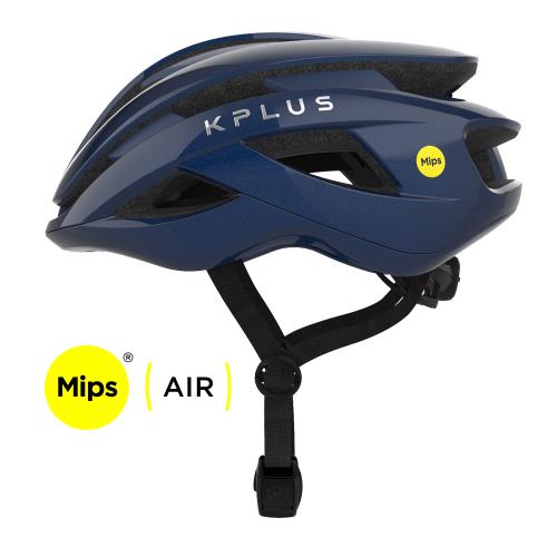 KPLUS 單車安全帽S系列公路競速Mips Air系統ALPHA Helmet-極光藍