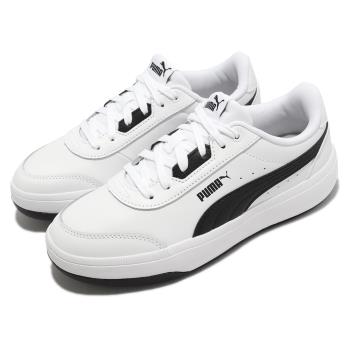 Puma 休閒鞋 Tori 女鞋 白 黑 厚底 增高 基本款 復古 經典 小白鞋 38302603 [ACS 跨運動]