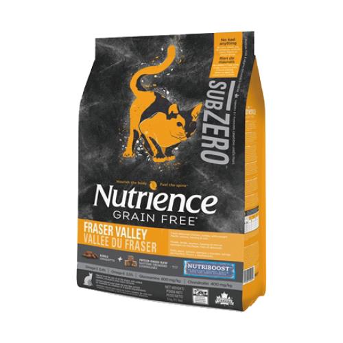 紐崔斯-SUBZERO黑鑽頂級無穀貓糧+營養凍乾2.27kg