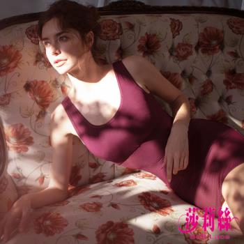 【莎莉絲】台灣製 魔幻420丹 無鋼圈美體塑身裙/M-XXL(深紅紫)