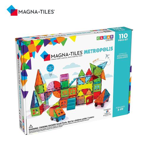 Magna-Tiles®都市磁力積木110片