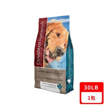 Canadian Naturals加拿大楓沛-營養&腸胃配方-犬-雞肉+糙米 30LB (13.6KG)