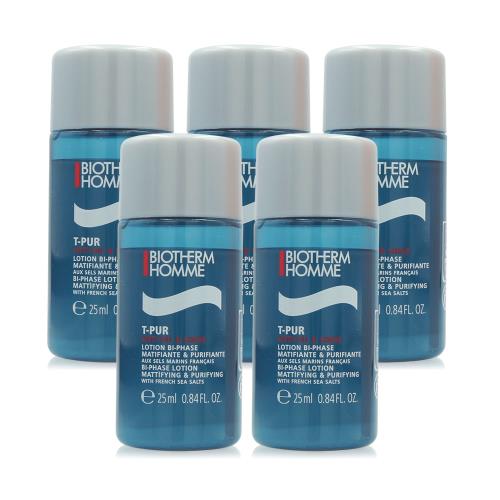 BIOTHERM碧兒泉 男仕海鹽控油收斂水25ml*5 (正統公司貨)