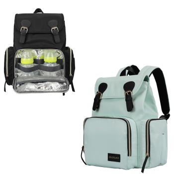 Colorland-媽媽包 15L大容量後背包 多分隔背包可掛行李箱