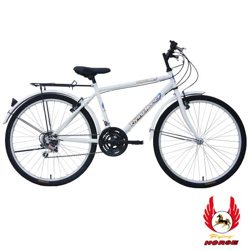 《飛馬》 26吋18段變速登山男車526-32-白