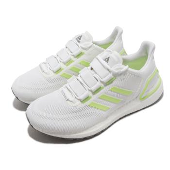 adidas 慢跑鞋 Ultraboost 20 Lab 白 螢光綠 愛迪達 路跑 男鞋 GY6592 [ACS 跨運動]