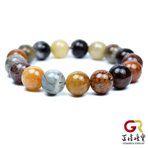 【正佳珠寶】彩幽靈水晶 聚寶彩幽靈水晶 12.5-13mm 幻象幽靈水晶(幻象聚財寶石)                  