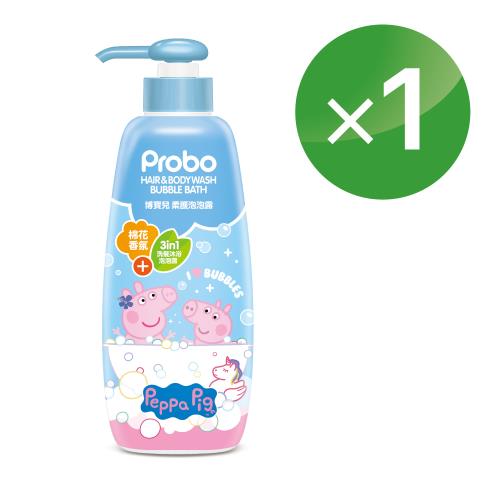 博寶兒 柔護泡泡露-佩佩豬 500ml