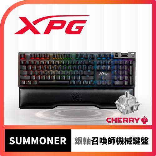 XPG SUMMONER 召喚師 機械式鍵盤 cherry銀軸(英文鍵帽)
