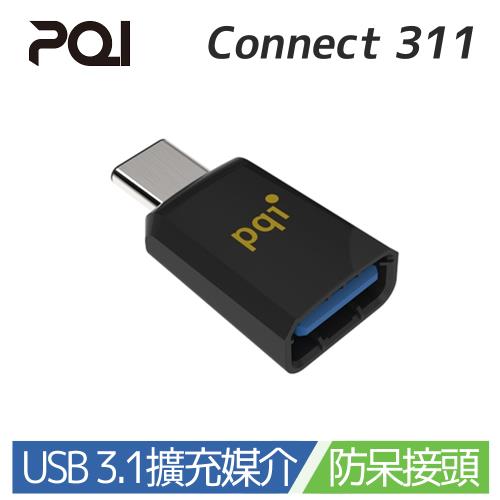 PQI Connect 311 USB 3.1 Type-C OTG (C轉A 隨身碟轉接頭)