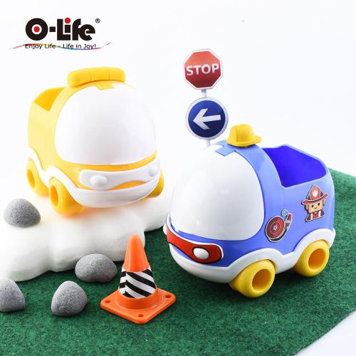 O-LIFE 汽車造型筆筒  (兒童節&生日禮物首選 文具收納 筆筒收納 禮物 禮品 文具用品 兒童用品 辦公用品 居家用品)