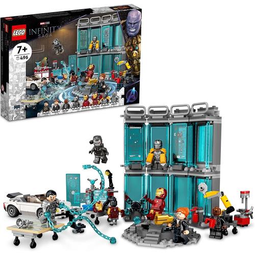 樂高 LEGO 積木 超級英雄系列 Iron Man Armory 鋼鐵人裝甲庫 76216