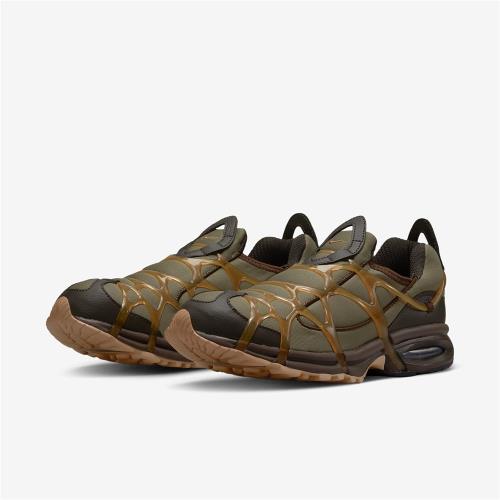 Nike 休閒鞋Air Kukini 男鞋女鞋棕綠蜘蛛鞋襪套Brown Olive 無鞋帶