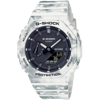 CASIO G-SHOCK 冰凍森林系列八角造型計時錶/GAE-2100GC-7A