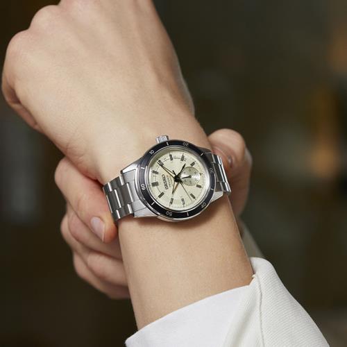 SEIKO精工 PRESAGE復刻60年代機械腕錶 (4R57-00T0S/SSA447J1) SK044