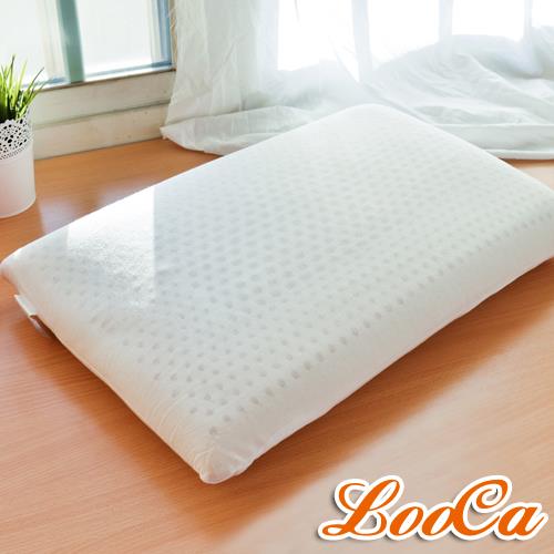LooCa 加強護頸基本型乳膠枕(2入)-兩色選