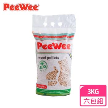 PeeWee 必威-強效松木砂 3kg（6包組）(PW-300)
